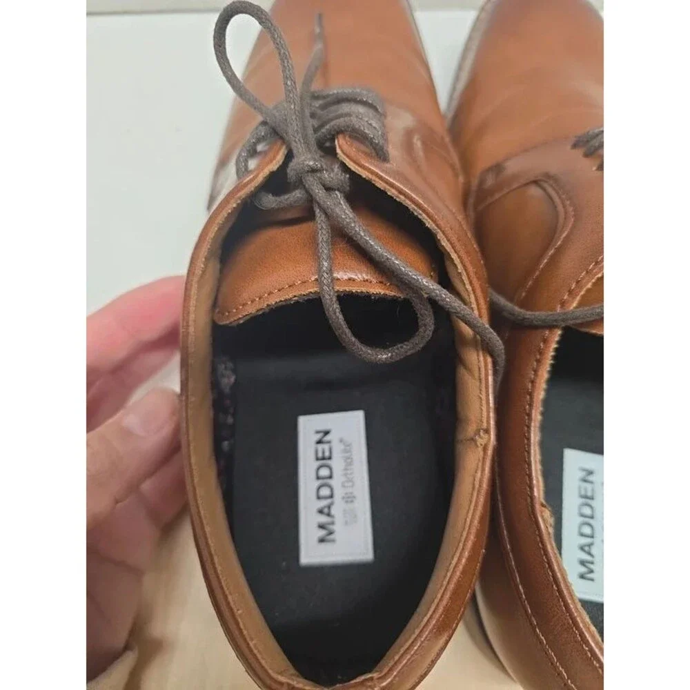 Madden - Mens Ortholite Brown Dress Shoes - Size 8.5